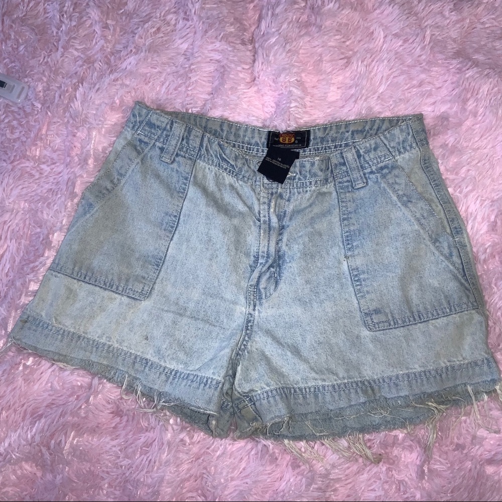 Route 66 Ripped Short Shorts
